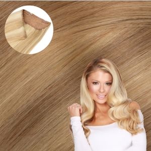One Piece clip in hair extension in Sunset blonde by Cashmere hair